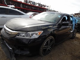 2017 Honda Accord Sport Black Sedan 2.4L AT #A22619